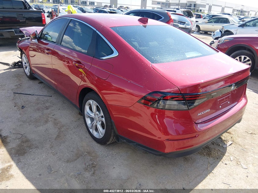 Vin: 1hgcy1f22sa080940, lot: 45771736, honda accord lx 20253