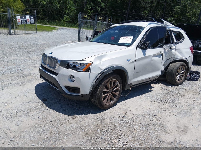 Vin: 5uxwz7c3xh0v87591, lot: 45771738, bmw x3 sdrive28i 20172