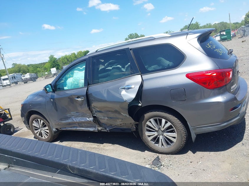 2017 Nissan Pathfinder Sl VIN: 5N1DR2MM5HC619120 Lot: 45273923