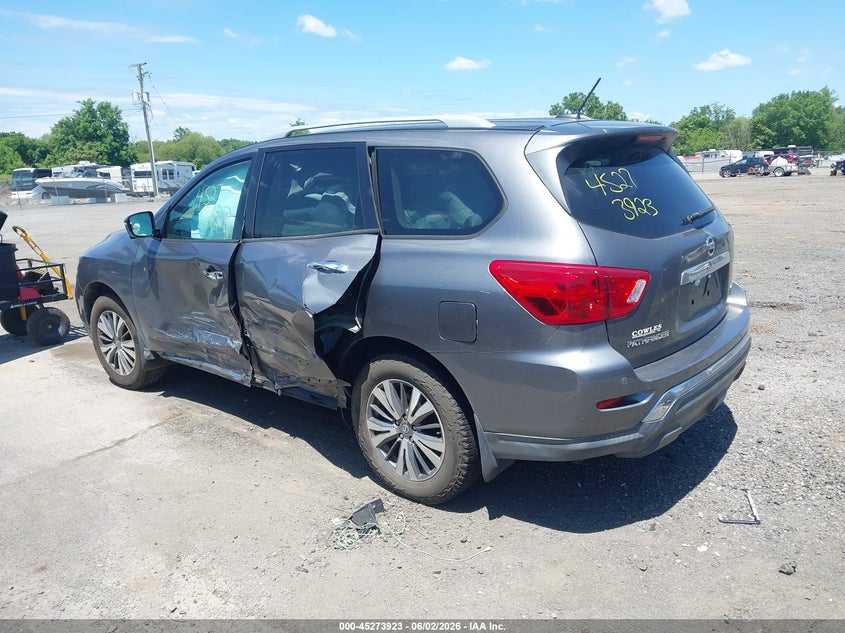 Vin: 5n1dr2mm5hc619120, lot: 45771747, nissan pathfinder sl 20173