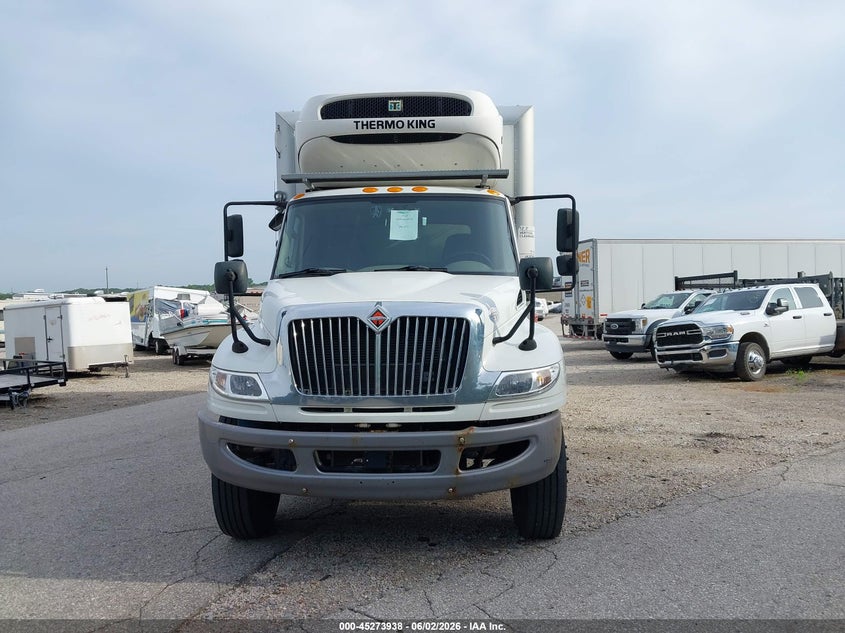 2019 International Durastar 4300 White Lot 111045273938 Vin 1HTMMMMN9KH081977