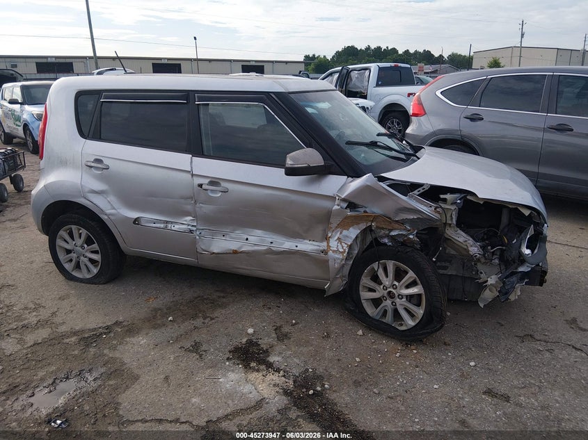 2012 Kia Soul + VIN: KNDJT2A6XC7391776 Lot: 45273947