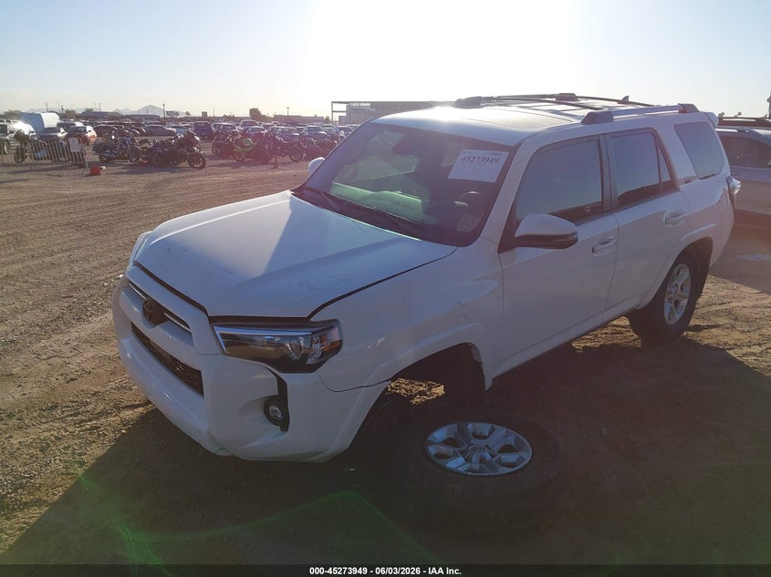Vin: jtefu5jr4p5296206, lot: 45771774, toyota 4runner sr5 premium 20232