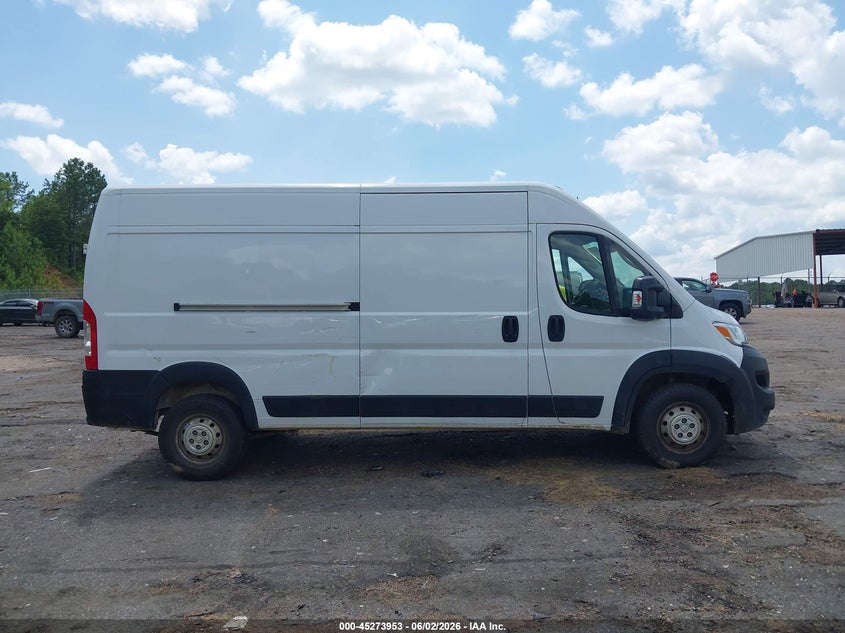 2023 Ram Promaster 2500 High Roof 159 Wb VIN: 3C6LRVDG0PE596291 Lot: 45273953
