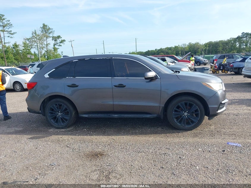 2017 Acura Mdx Technology Package VIN: 5FRYD3H51HB007415 Lot: 45273957
