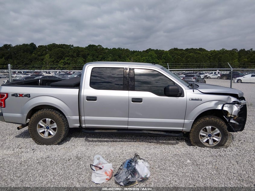 VIN 1FTEW1E52JFA07951 2018 FORD F-150 XLT