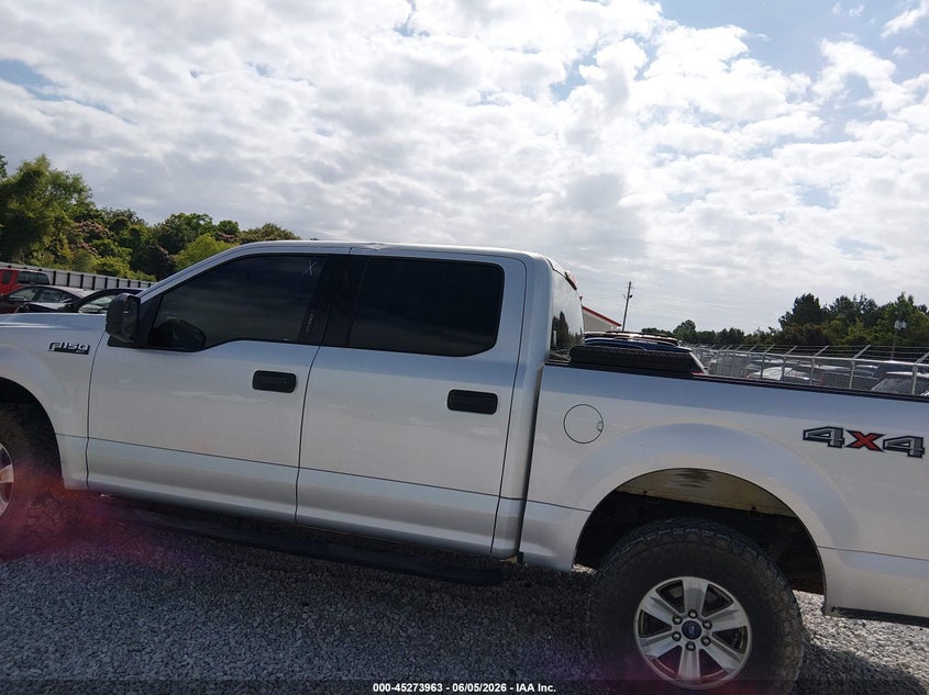 VIN 1FTEW1E52JFA07951 2018 FORD F-150 XLT