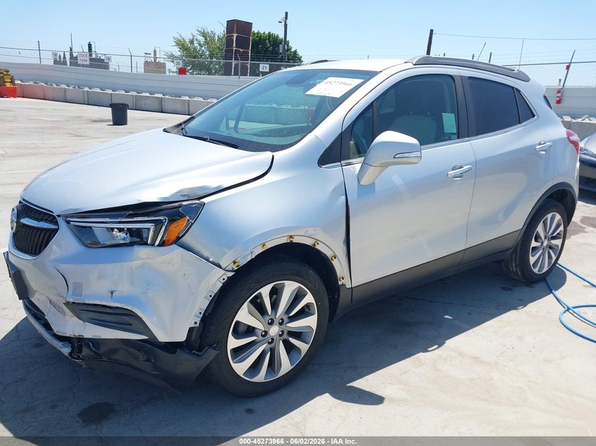 Vin: kl4cjasb3kb712390, lot: 45771790, buick encore fwd preferred 20192