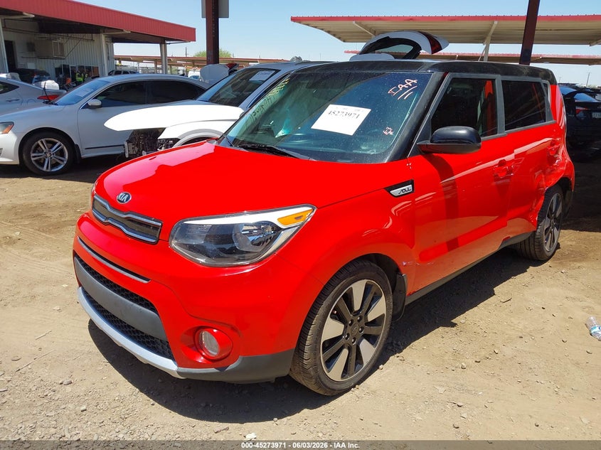 Vin: kndjp3a53h7437828, lot: 45771795, kia soul + 20172