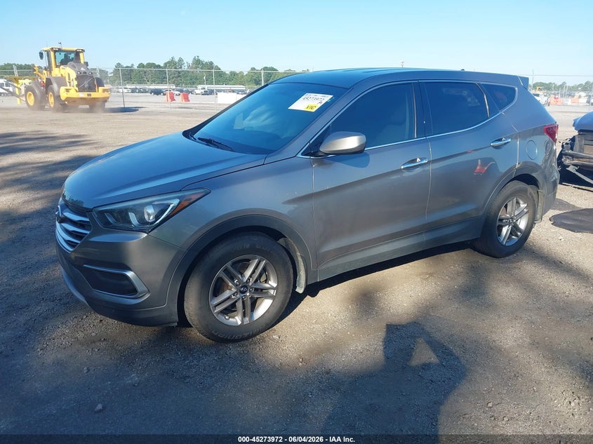 Vin: 5nmzt3lb9jh094300, lot: 45771796, hyundai santa fe sport 2.4l 20182