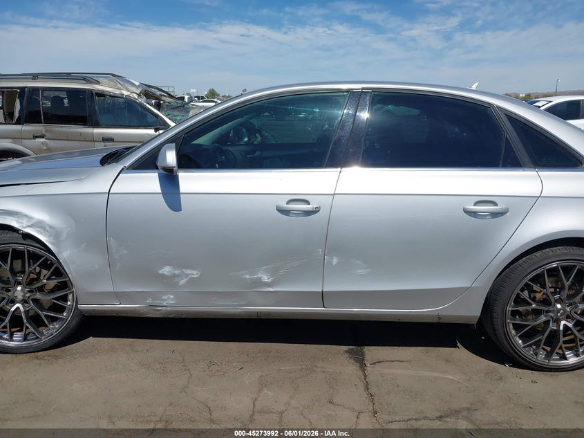 2013 Audi A4 2.0T Premium VIN: WAUAFAFL5DN038906 Lot: 45273992