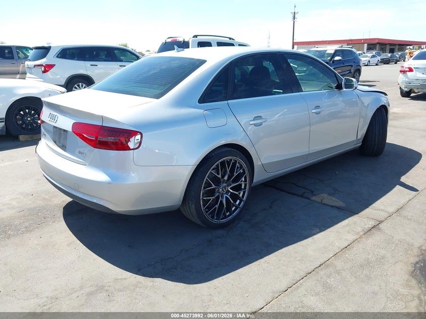 Vin: wauafafl5dn038906, lot: 45771816, audi a4 2.0t premium 20134