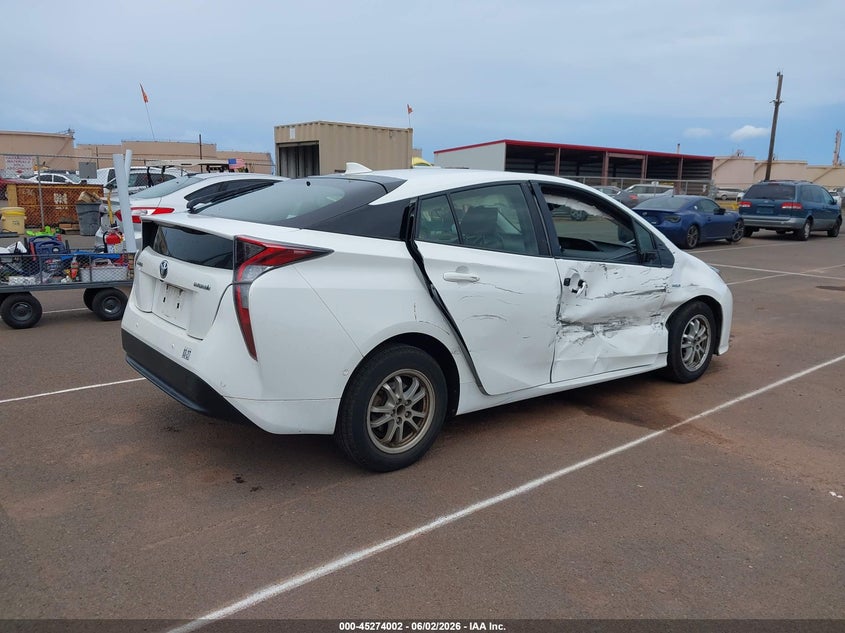Vin: jtdkbrfu6j3081376, lot: 45771826, toyota prius four/four touring/one/three/three touring/two/two eco 20184