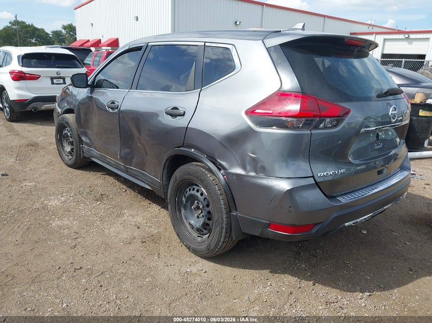 Vin: 5n1at2mt3hc887465, lot: 45771834, nissan rogue s 20173