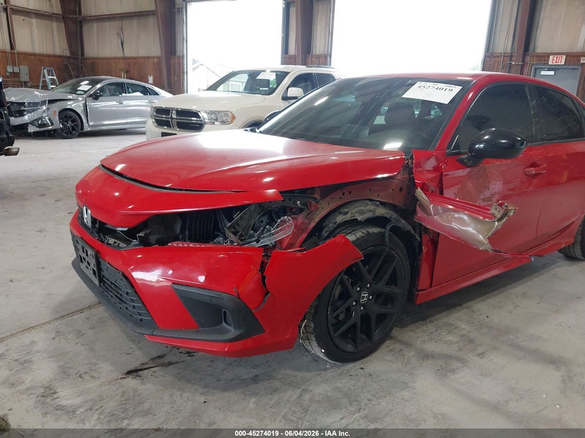 2022 Honda Civic Sport VIN: 2HGFE2F54NH526114 Lot: 45274019