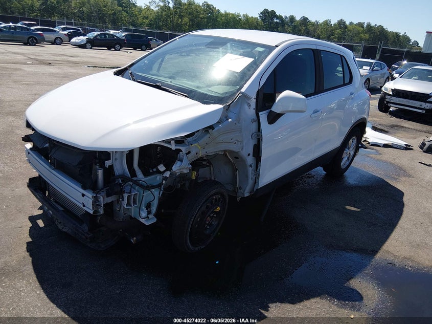 Vin: 3gncjksb8kl405170, lot: 45771846, chevrolet trax ls 20192