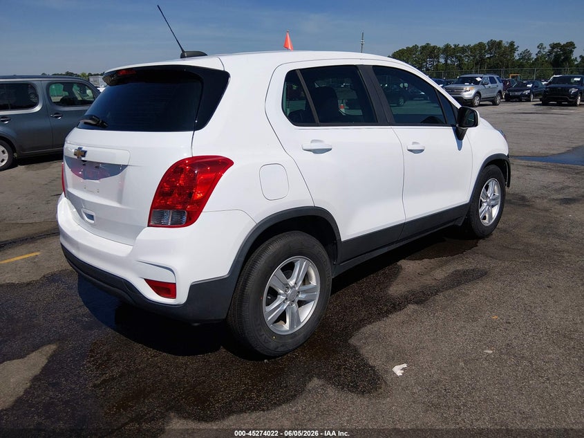 Vin: 3gncjksb8kl405170, lot: 45771846, chevrolet trax ls 20194