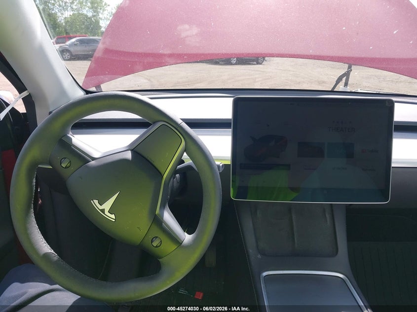 2022 Tesla Model Y Long Range Dual Motor All-Wheel Drive VIN: 7SAYGDEE5NF419757 Lot: 45274030