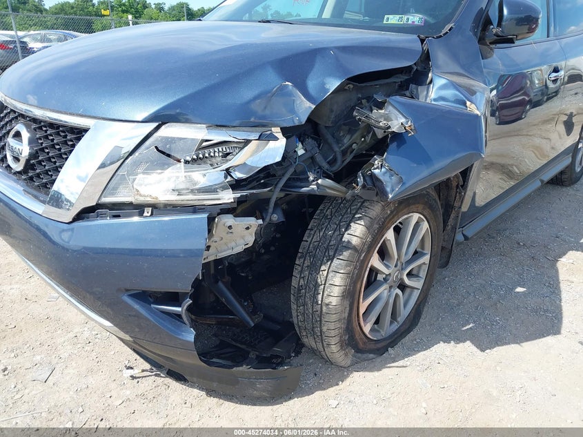 2015 Nissan Pathfinder Sv VIN: 5N1AR2MM5FC611311 Lot: 45274034