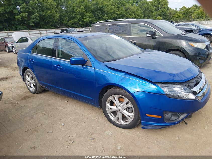 Vin: 3fahp0ha6cr120603, lot: 45771859, ford fusion se 2012 img_1