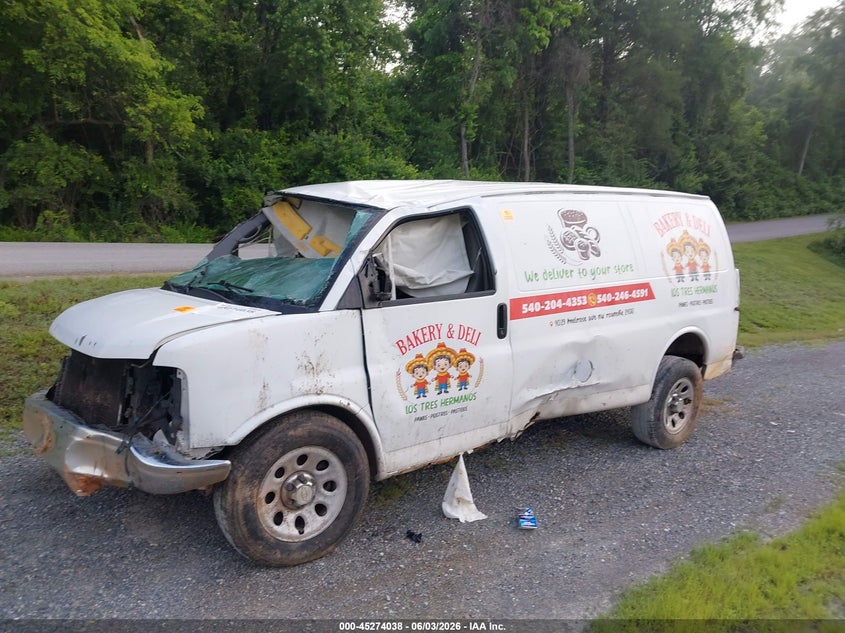 Vin: 1gcsgafx8c1158700, lot: 45771862, chevrolet express 1500 work van 20122