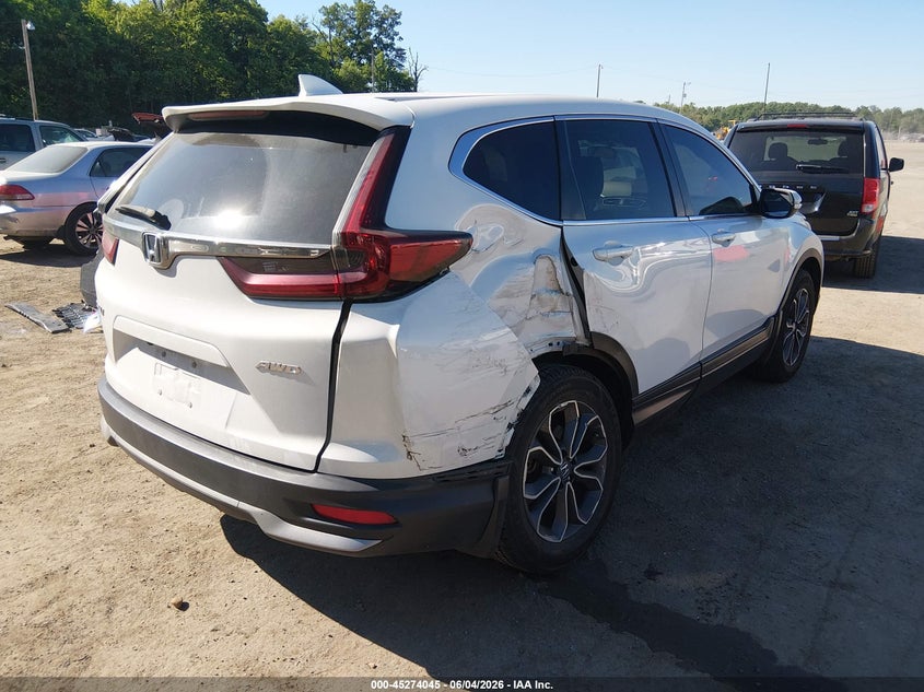Vin: 2hkrw2h56nh612456, lot: 45771869, honda cr-v awd ex 20224