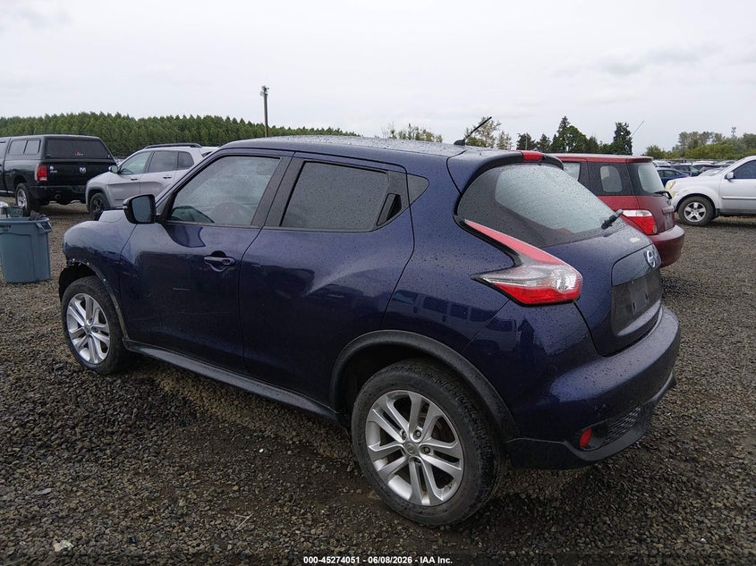Vin: jn8af5mr5ft502684, lot: 45771875, nissan juke s 20153