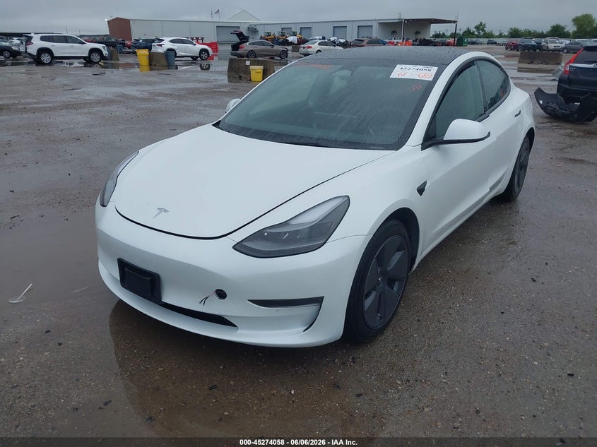 2023 TESLA MODEL 3 ELECTRIC(VIN: 5YJ3E1EA0PF603600