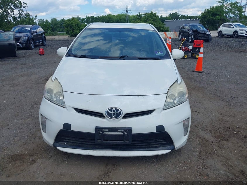 2013 Toyota Prius Two VIN: JTDKN3DU5D5691866 Lot: 45274070