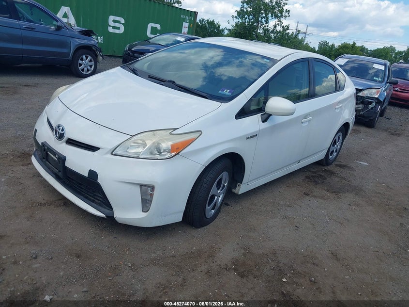 2013 Toyota Prius Two JTDKN3DU5D5691866 photo 1