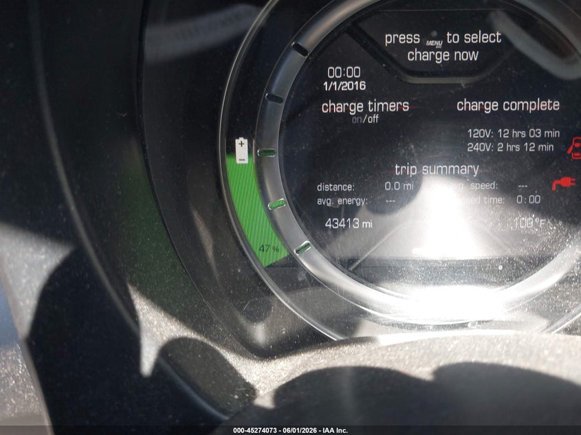2017 Fiat 500E Battery Electric VIN: 3C3CFFGE8HT621067 Lot: 45274073