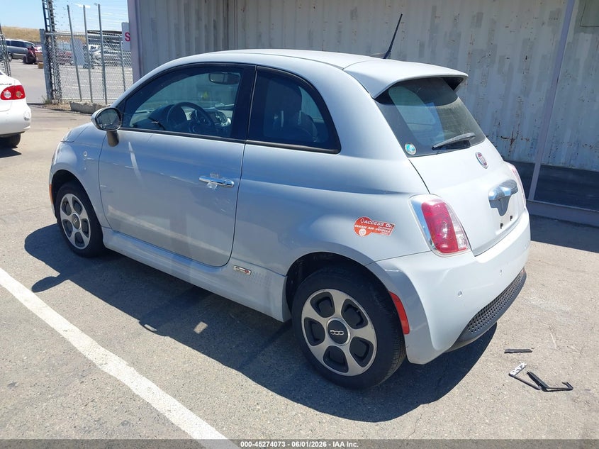 Vin: 3c3cffge8ht621067, lot: 45771897, fiat 500e battery electric 20173