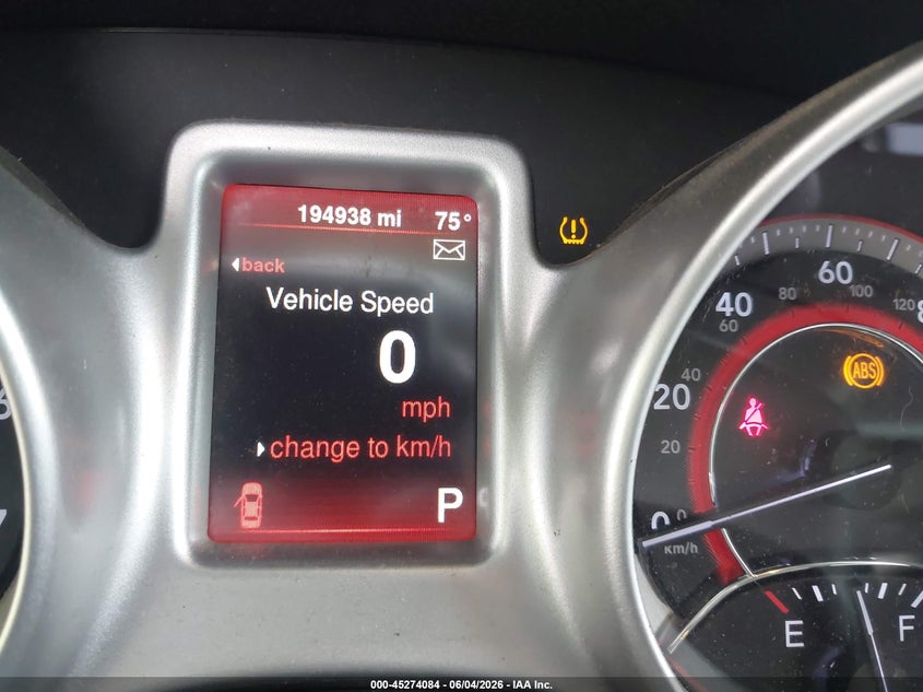 2014 Dodge Journey Sxt VIN: 3C4PDCBG7ET176312 Lot: 45274084