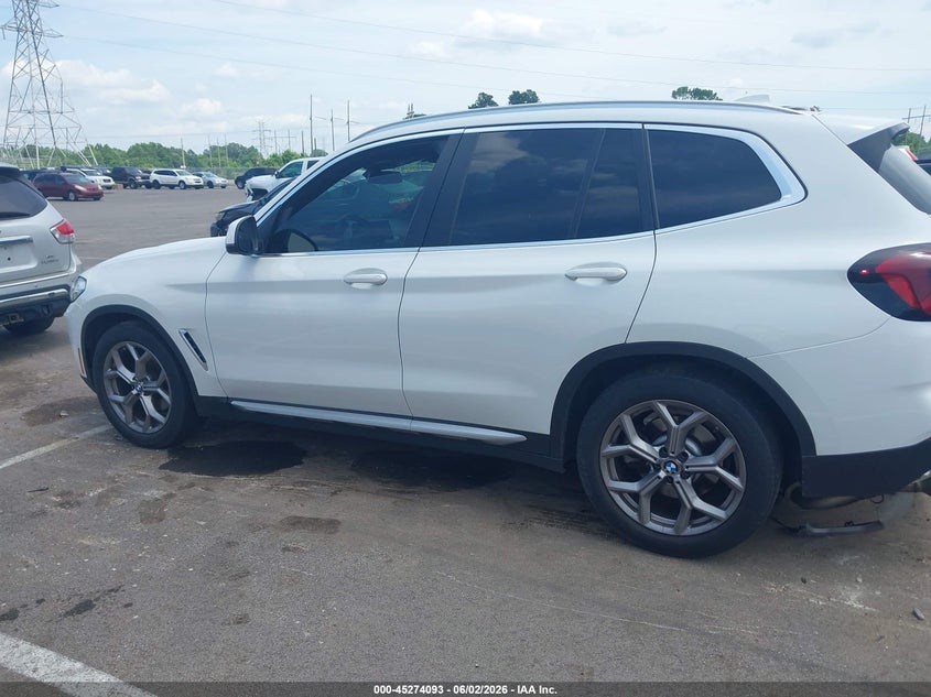 2023 BMW X3 Sdrive30I VIN: 5UX43DP06P9R87942 Lot: 45274093
