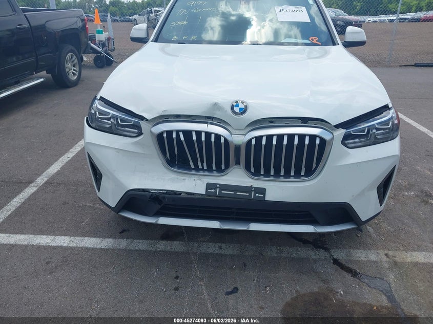 VIN 5UX43DP06P9R87942 2023 BMW X3 SDRIVE30I