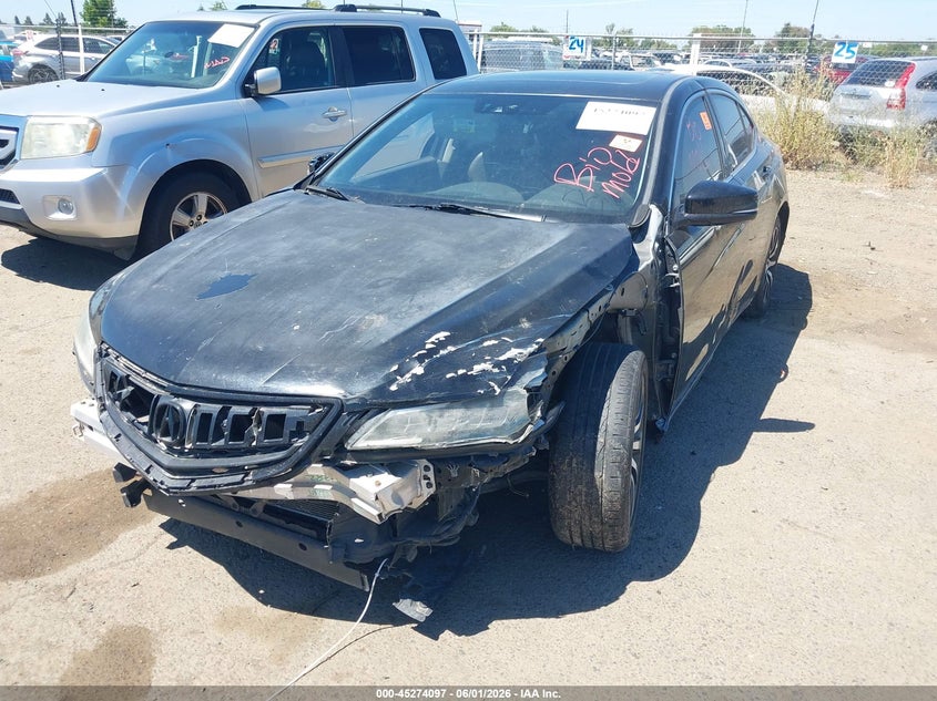 Vin: 19uub1f59fa006842, lot: 45771921, acura tlx tech 20152