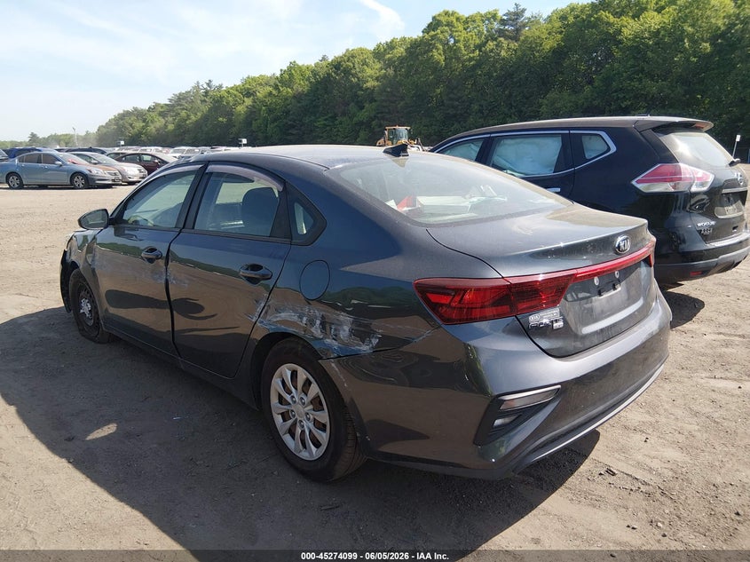 Vin: 3kpf24ad7ke119784, lot: 45771923, kia forte fe 20193