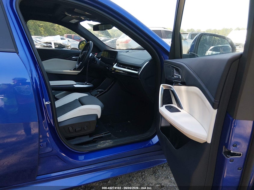 2025 BMW X2 SPORT UTILITY VEHICLE 2.0L I-4 DI, DOHC, VVT, TURBO, 241HP