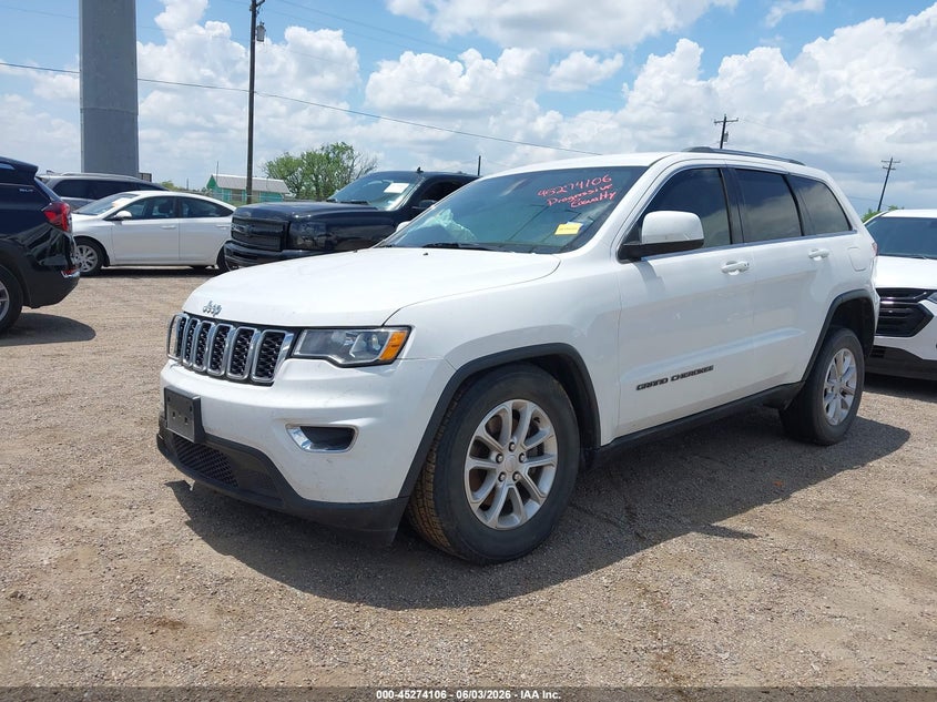 Vin: 1c4rjfag3mc888170, lot: 45771931, jeep grand cherokee laredo x 4x4 20212