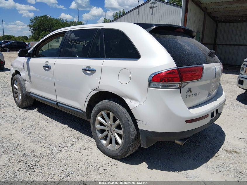 Vin: 2lmdj6jk6fbl27432, lot: 45771960, lincoln mkx 20153
