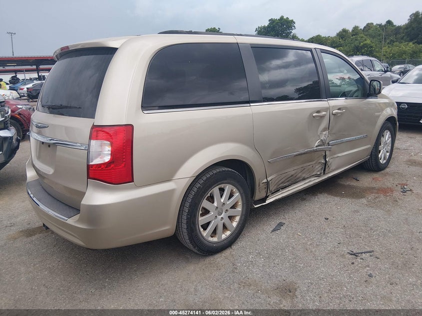 Vin: 2c4rc1bg7gr267702, lot: 45771965, chrysler town & country touring 20164