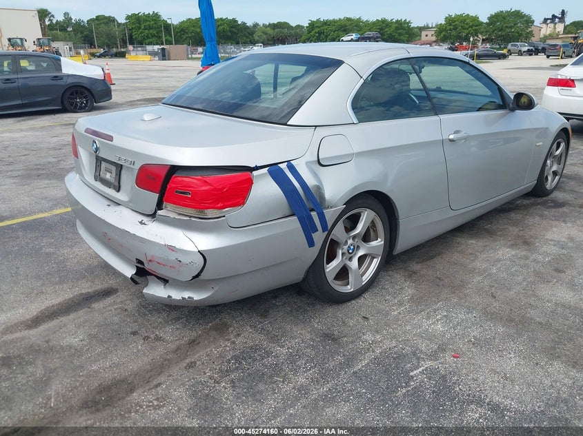 2008 BMW 328I VIN: WBAWR33588P151239 Lot: 45274160