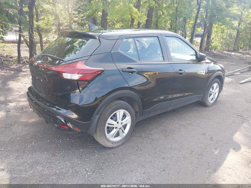 Vin: 3n1cp5bvxrl590998, lot: 45772001, nissan kicks s xtronic cvt 20244