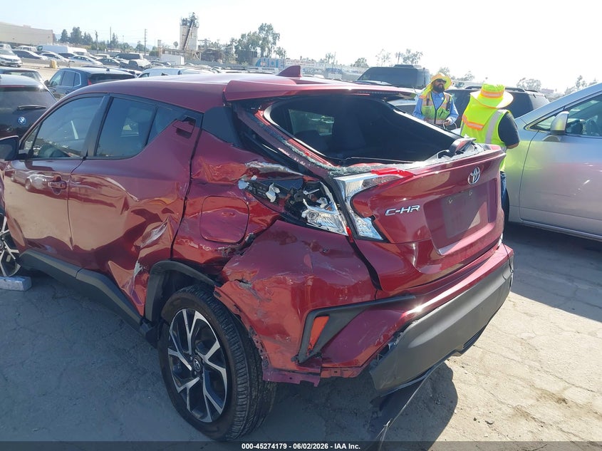 2018 Toyota C-Hr Xle VIN: NMTKHMBX6JR034170 Lot: 45274179