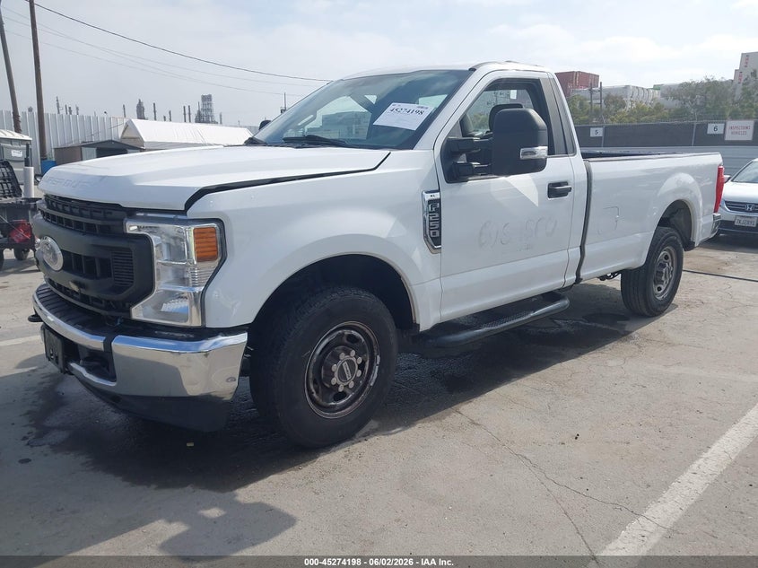 Vin: 1ftbf2a62lec20804, lot: 45772022, ford f-250 xl 20202