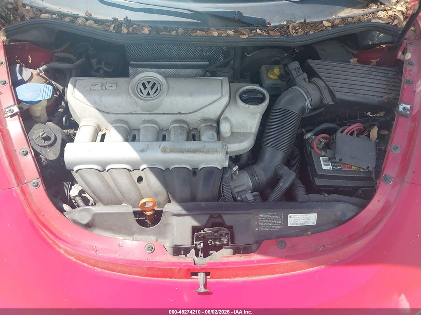 2008 Volkswagen New Beetle S VIN: 3VWPF31Y68M403831 Lot: 45274210