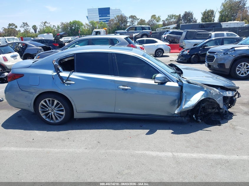 2018 Infiniti Q50 3.0T Luxe VIN: JN1EV7APXJM366556 Lot: 45274218