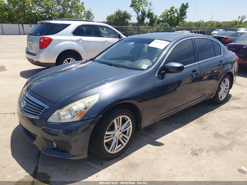 Vin: jn1cv6ar7am452233, lot: 45772046, infiniti g37x 20102