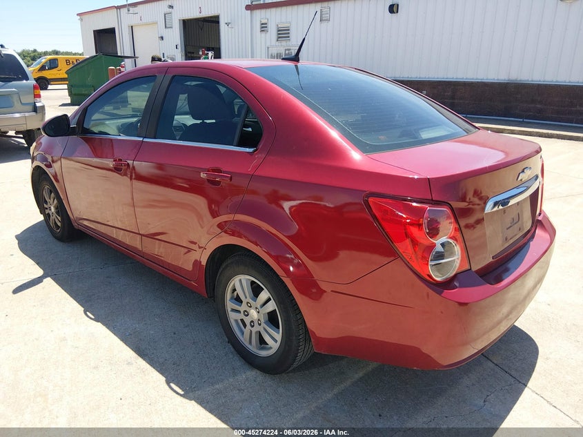Vin: 1g1jc5sb5d4255368, lot: 45772048, chevrolet sonic lt auto 20133