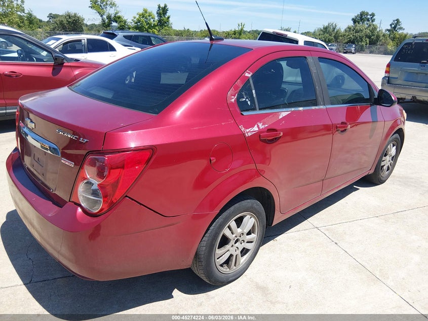 Vin: 1g1jc5sb5d4255368, lot: 45772048, chevrolet sonic lt auto 20134